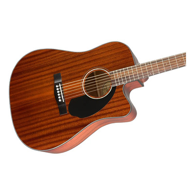 Guitarra Electroacustica Fender Cd-60sce Mahogany Color Natural Orientación de la mano Derecha | Meses sin interés