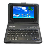 Funda Tablet 7 Y 8  Teclado Bluetooth Desmonta Ns-fute78b
