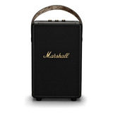 Parlante Bluetooth Marshall Tufton Color Black And Brass Color Negro