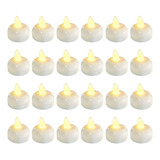 8 24pack Vela Flotante Sin Llama Impermeable Led Tealight .