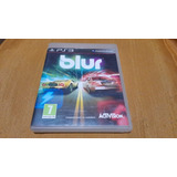 Juego De Ps3 Blur, Físico Y Usado, En Español 