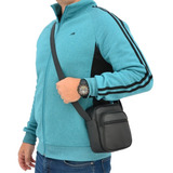 Mini Bolsa Para Celular E Carregador Shoulder Bag Masculina 