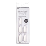 Uñas Impress Color Mc Frosting Color Blanco