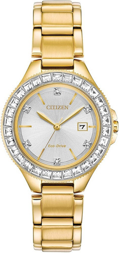 Reloj Citizen Eco-drive  Silhouette Swarovski Dama