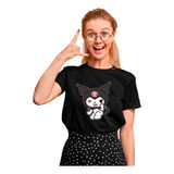 Playera Para Niños/dama Caballero Kuromi Ropa Moderna