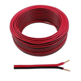 Cable Parlante Bafle Sonido Bipolar 2x0,50 X10mts Rojo/negro