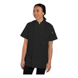 Chaqueta De Chef Mujer Negra Uncommon 0478 - Uniformes Chef