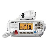 Radio Icom M330g Ipx7 9.5  X 9  X 3.5  Con Gps -blanco