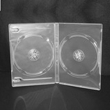 30 Estuches Para Dvd Cd Bd Transparentes Dobles