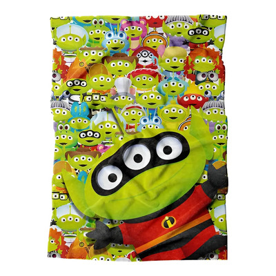 Toalla Premium Grande Y Ligera Para Baño Disney Providencia Color Verde Toy Story | Envío gratis