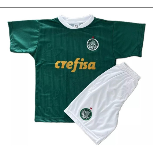 Kit Conjunto Infantil  E Juvenil Do Palmeiras Temporada 2024