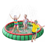 Piscina  Lanza Agua Sandia Inflable 190 Cms Con 3 Niveles