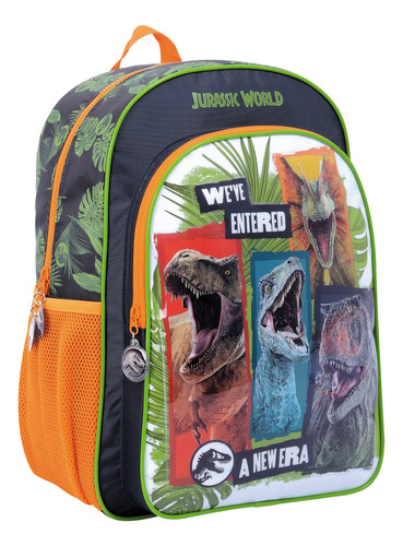 Mochila Espalda Grande 16p Jurassic World Dinosaurios Manias