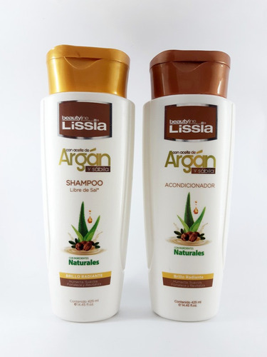 Lissia Shampoo Acondicionador Argan 425m - mL a $98
