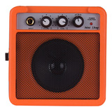 Mini Amplificador De Guitarra De 5 W Con Altavoz De 3,5 Mm Y