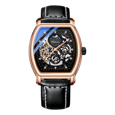 @reloj Tourbillon Mecánico Impermeable De Cuero Chenxi@ | Envío gratis