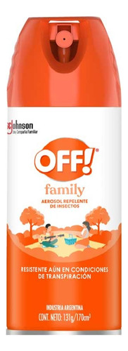 Off Naranja Aerosol 170cm. Por Pack De 2unid. Envio Gratis 