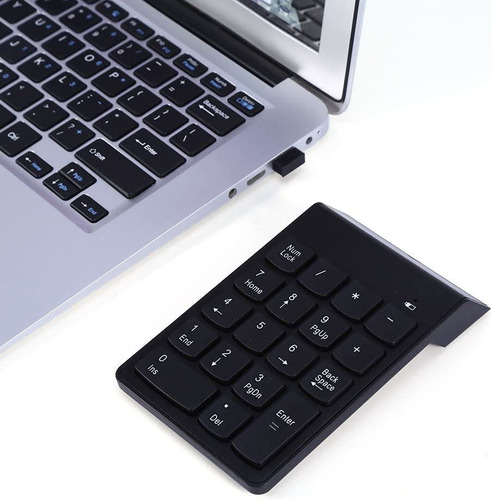 Teclado Numerico Inalambrico Portatil Una Mano Usb