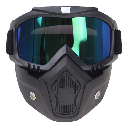 Goggles Máscara Protección Facial Motocicleta Transpirable