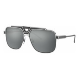 Dolce & Gabbana Dg2256 1277/6g Aviator Square Plata Espejo