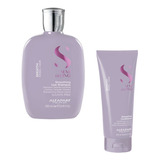 Shampoo E Condicionador Alfaparf Sdl Smooth Liso Perfeito