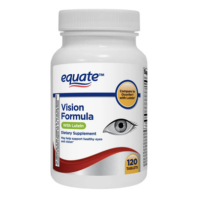120cps Vitaminas Oculares Equate Con Luteína Tipo Ocuvite | Envío gratis
