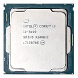 Processador Intel I3 8100 3.60 Ghz - Usado