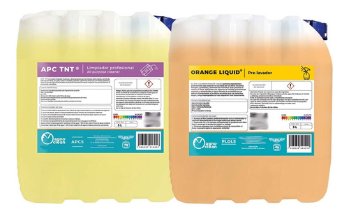 Kit Todo Proposito Apc Tnt, Orange Liquid Magno Clean