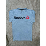 Playera Gris Deportiva Reebok Talla S De Hombre