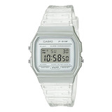 Reloj Casio F-91ws-7df Dama Trasnparente