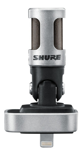 Micrófono Shure Motiv Mv88 Condensador Cardioide Color Negro/plata