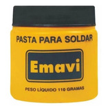 Pasta Auxiliar Para Solda A Estanho Emavi - 110g