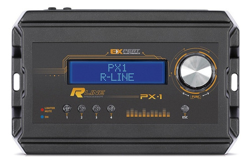 Processador De Audio Expert Px1 R-line 4 Vias Som Automotivo