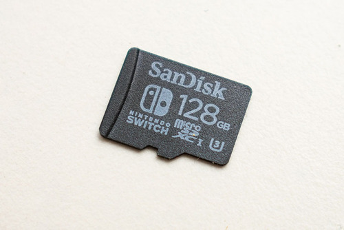Tarjeta De Memoria Sandisk Nintendo 128gb