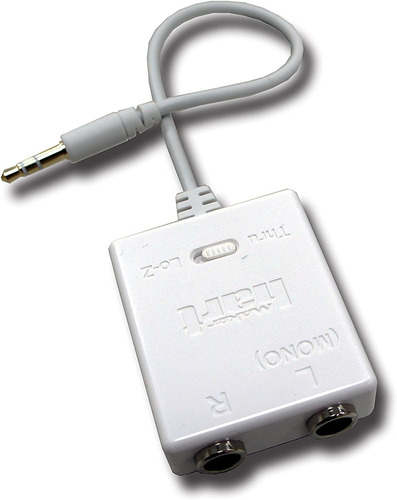 Adaptador De Audio   Hart Dm2s  Doble Mono Hembra De 6,...