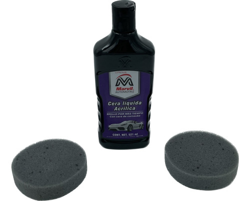 Cera Liquida Abrillantador C/carnauba Marvil Automotriz 521m