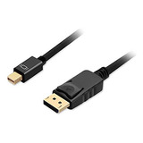 Cable Mini Displayport A Displayport De Gofanco De 10 Pies,