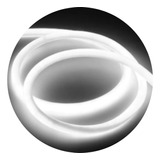 20m Mangueira Neon Flex 360 Graus Branco Quente + Conector