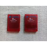 Par De Memory Cards Originales Ps2 