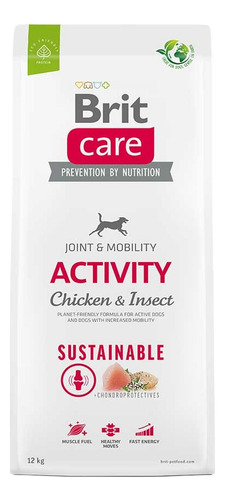 Alimento Perro Brit Care Chicken Insect Activity 12kg. Np