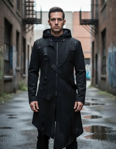 Ropa Gótica De Otoño E Invierno Para Hombre