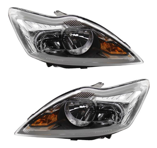 Par Faros F/negro Sin Lupa Focus 2009 2010 2011