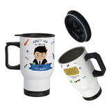 Mug Vaso Termico Viajero Para Carro Regalo Papá Padre 08