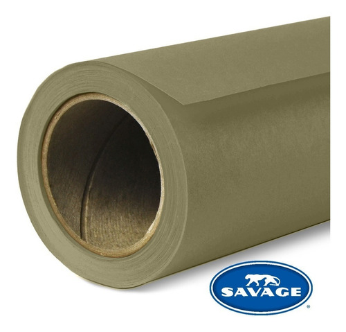 Savage 34-12 Ciclorama Fondo De Papel Olive Green 2.72 X 11m Color Verde