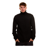 Sweater Tejido Hombre Cuello Subido Beatle. 108