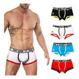 Boxer Hombre Calzones Algodon Briefs Sexy Ropa Interior 4pcs