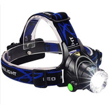 Linterna Minera Led Cree Zoom 6000 Lumens Recargable Lampara