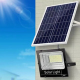 Lampara Solar Reflector Exteriores De 300w Control Remoto