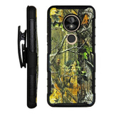 Funda Moss Uso Rudo Camuflage Para Moto E5 Play Go Xt1920-18