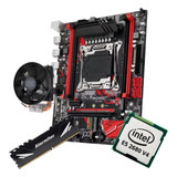 Kit Gamer Placa Mãe X99m Red Xeon E5 2680 V4 16gb + Cooler